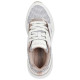 Skechers Two Tone Mesh Metallic Overlay